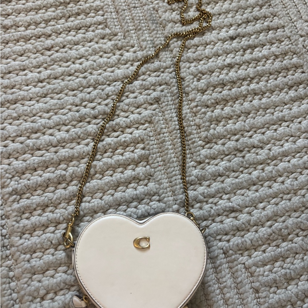 Heart coach purse